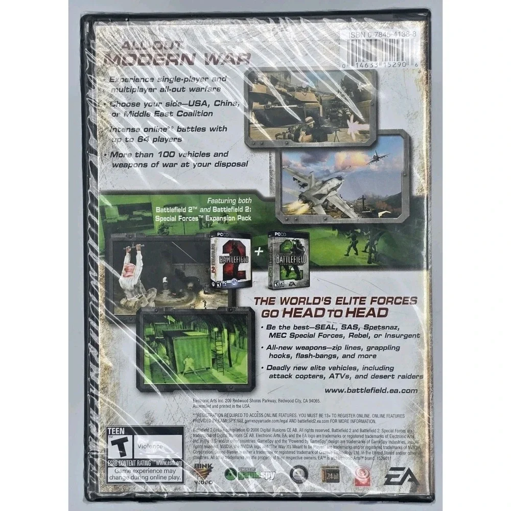 Battlefield‎ 2 Deluxe Edition (PC, 2005) Brand New Sealed
